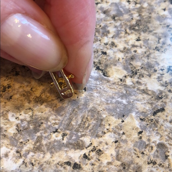 Gold Color over Sterling Tennis Style Bracelet - Picture 7 of 17